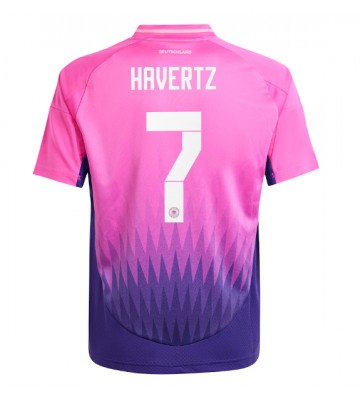 Tyskland Kai Havertz #7 Udebanetrøje EM 2024 Kort ærmer